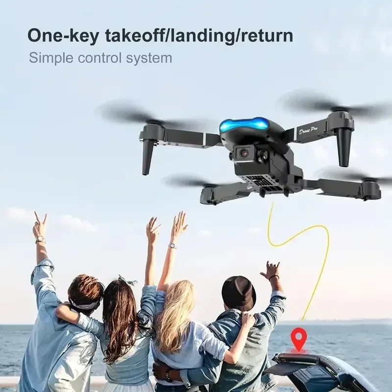 New E99Pro RC Drone 4K Professinal With 1080P Wide Angle HD